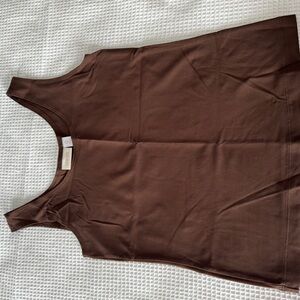 Chico's Rich Brown Sleeveless Top